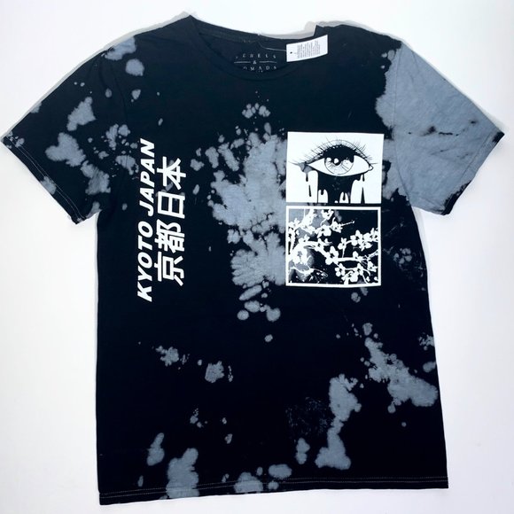 Rebels & Nomads Size Small Black Graphic T-Shirt - Picture 3 of 16